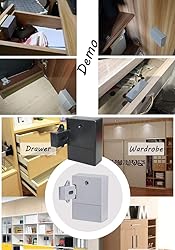 ETEKJOY RFID Electronic Cabinet Lock Hidden DIY for