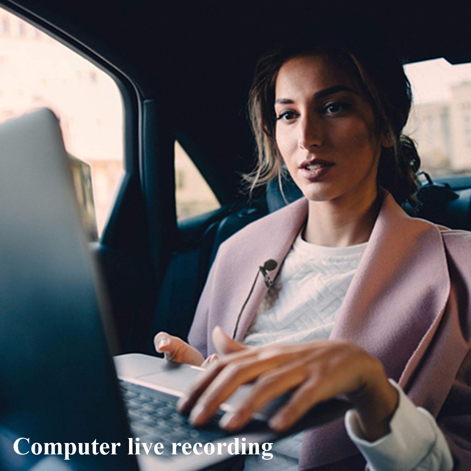 Saramonic Lavalier Mic with USB-A Connector for