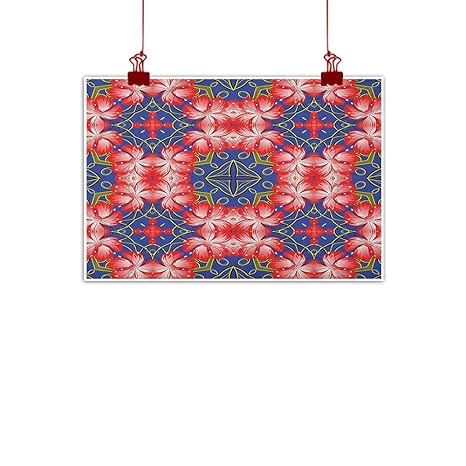 Amazon Com Sunset Glow Canvas Prints Boho Floral Blooms