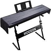 Mooson Keyboard Piano Cover, Digital Piano Dust Cover, Light Luxury Soft and Premium Surface, Thickening Electronic Organ Covering Keyboard Update Encasement