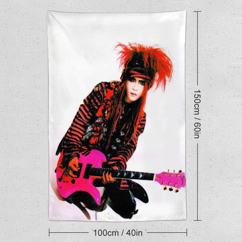 Amazon Co Jp X Japan Hide タペストリー インテリア 壁掛け おしゃれ 室内装飾 多機能 寝室 カーテン おしゃれ 個性ギフト 新築祝い 結婚祝い プレゼント ウォール アート 100cm 150cm ホーム キッチン