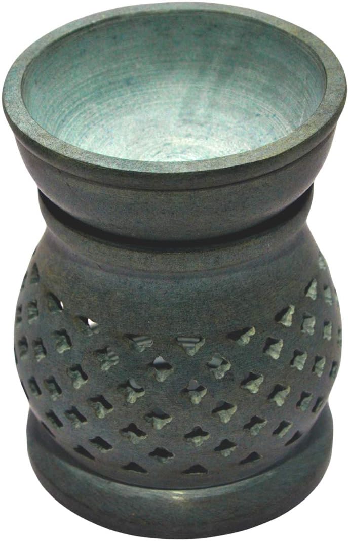 Indus Lifespace Handmade Soapstone Tealight Essential Oil Burner - Image 3