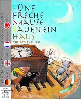 Funf Freche Mause Bauen Ein Haus Buch Mit Dvd 4 Sprachen Zum