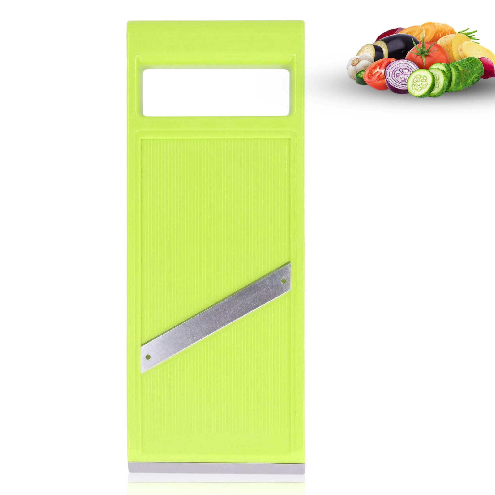 Handheld Mandoline Slicer, Vegetable Chip Maker, Multi Purpose Vegetable Slicer Cutter, Slicer Vegetable Cutter Onion Slicer for Veggie Fruit Cheese