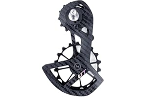 Ceramic Bearing Carbon Fiber Pulley Wheel Rear Derailleur Guide Wheel Bicycle Parts