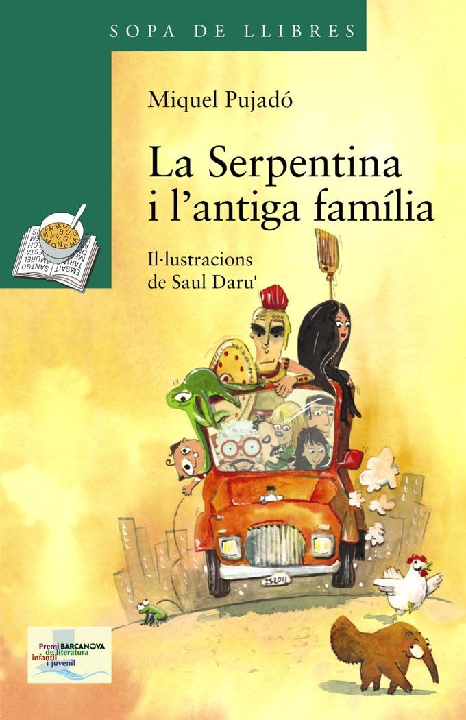 Portada de La Serpentina i l'antiga família (Llibres infantils i juvenils - Sopa de llibres. Sèrie verda)