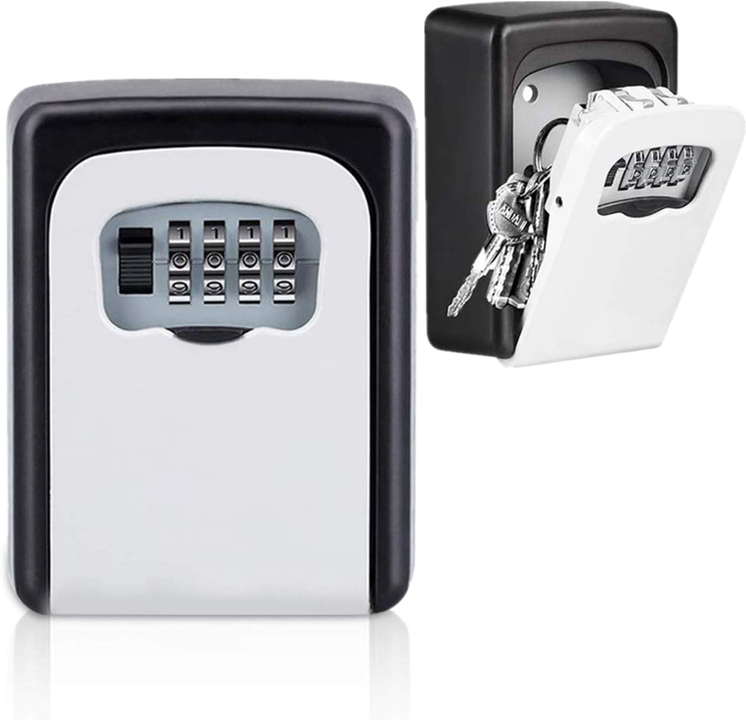 AOWOSA Key Storage Lock Box Portable Lock Box with