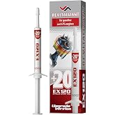 XADO EX120 Motor Oil Additive - Engine Restore - Ceramic-Metal Coating and Revitalizant - Oil Treatment for High Mileage Engines - Restores Worn Metal Parts - for Gas and LPG Vehicles (Syringe 8 ml)