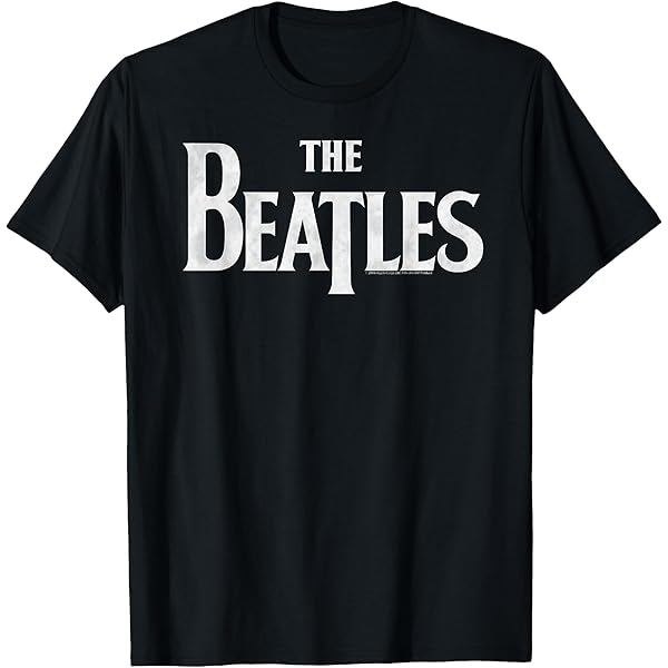 Amazon.com: The Beatles - Classic Logo T-Shirt : Clothing, Shoes