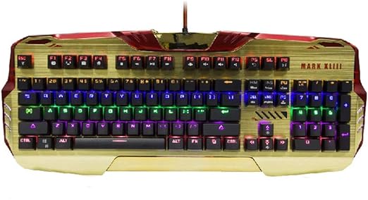 Amazon Co Jp メカニカルキーボードフルキー無衝突ボタン速度調整複数のバックライト設定pcコンピュータusb有線ゲームリアルメカニカル キーボード ホーム キッチン