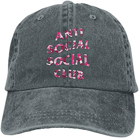 OVENHat Polo Style Anti Social Club Baseball Caps For Unisex