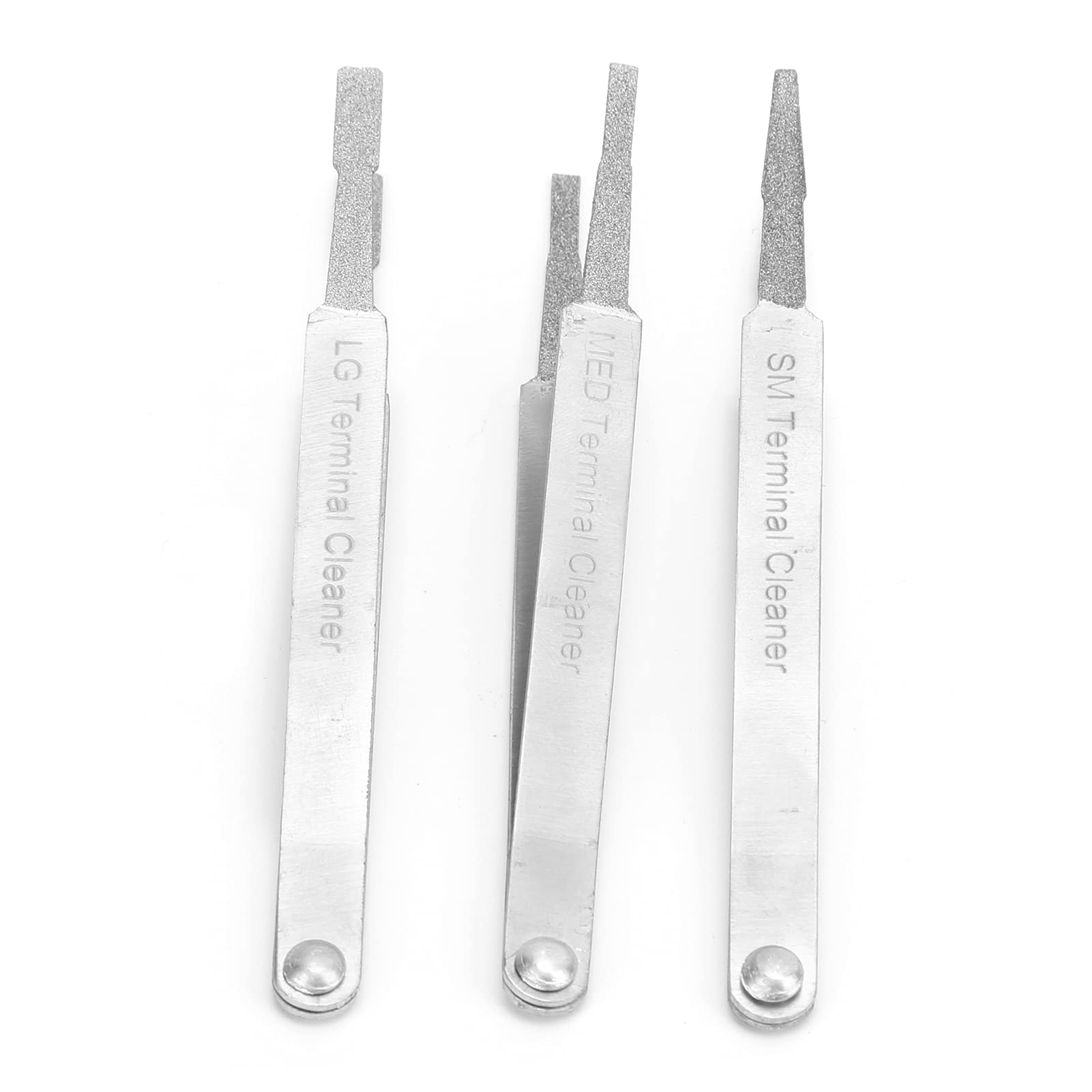 3PCS Terminal Cleaning Kit for Small Electrical Connector Pins, Remove Corrosion, Extend Service Life