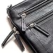 ASHLIE ROSE Women's Expandable Multi-Pocket, Adjustable Strap Crossbody Bag for Work, Leisure, Travel - Black