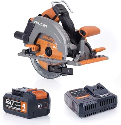 Evolution R185CCS-Li Cordless Circular Saw 18V EXT Brushless 185mm