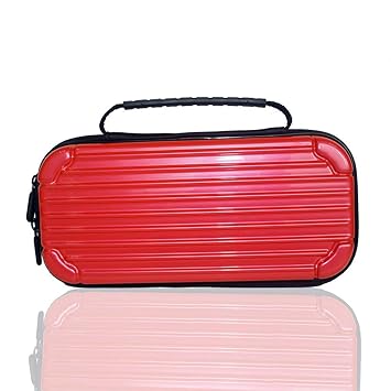 ACHICOO Storage Hard Case Console Carrying Bag Portable Travel Cover for Nintend sw/Itch red