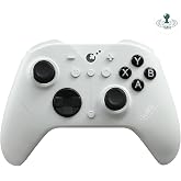 GuliKit ES PRO PC Controller for Switch 1/2, Windows/Steam Deck, White | 3.25ms Low Latency,Magnetic TMR Joysticks,Support Switch1/2 Wake-Up, Tactile Switch D-pad
