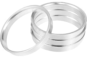 X AUTOHAUX 4pcs OD 70.1mm to ID 64.1mm Aluminum Alloy Car Hub Centric Rings Wheel Bore Center Spacer