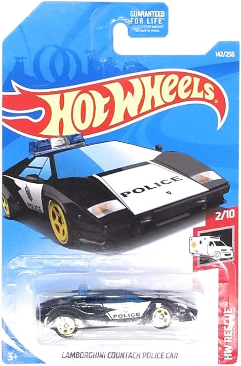 lamborghini countach police car