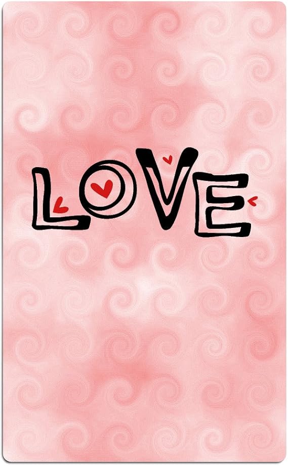 Amazon Co Jp Mihoo バスタオル 赤いハートとloveのロゴ おしゃれ 柔らかい ビーチタオル 夏 Size One Size ホワイト 服 ファッション小物