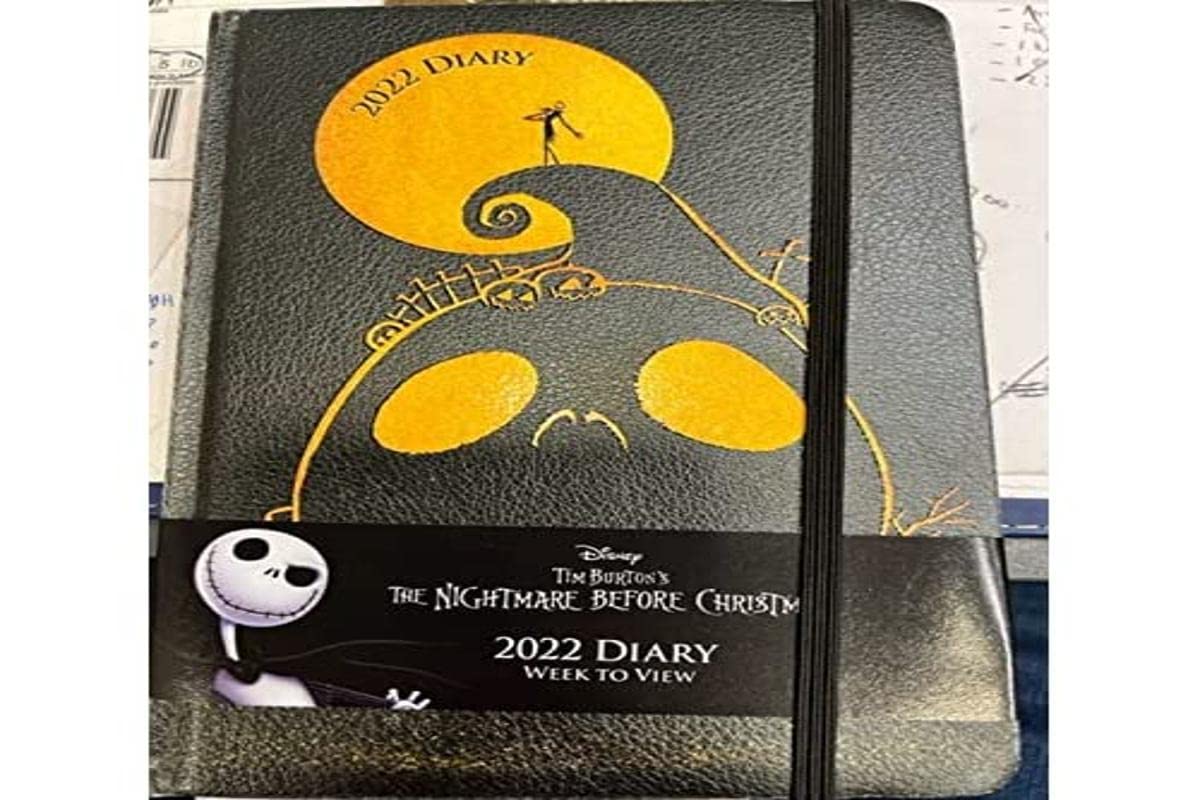 THE NIGHTMARE BEFORE CHRISTMAS Week to a view 2022 diary