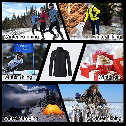 PROSmart Women's Heated Jacket Rechargeable Electric Coat 12V Battery