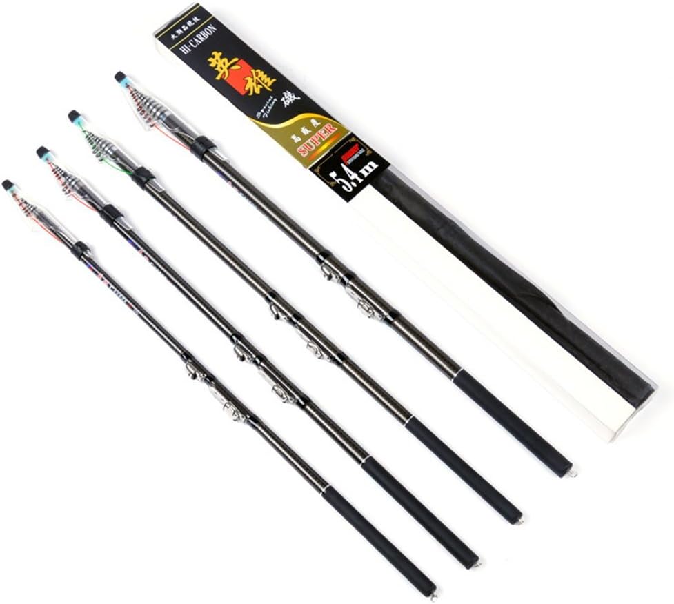 Kuyes Power Hard Carbon Fiber Rock Fishing Rod Fishing Pole Rods