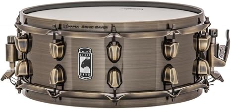 Mapex BLACK PANTHER latón Cat Snare Drum 14 x 5: Amazon.es: Instrumentos musicales