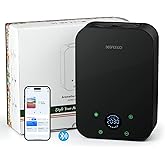 Waterless Oil Diffuser - Pure Essential Oil Diffuser with App Control - 150ml/1700 Sq.Ft. Coverage for Effective Aromatherapy in Home/Office/Hotel (Black)