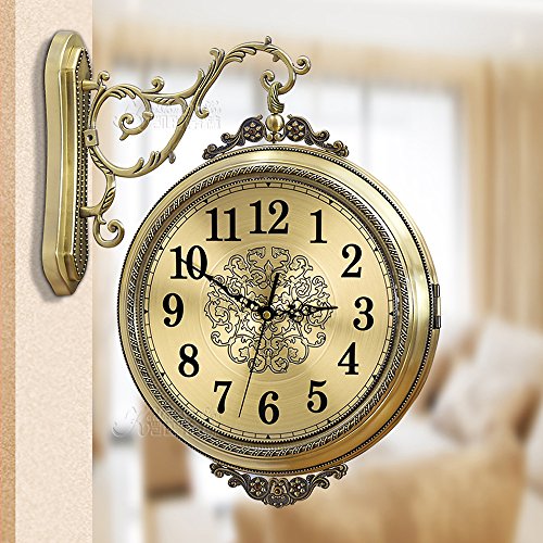 WENHSIN 16" European Luxury Classical 360° Wall Clock Antique Design