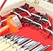 eoocvt Culinary Carving Tool Set Fruit Vegetable Food Garnishing / Cutting / Slicing Garnish Tools Kit (80 pcs)
