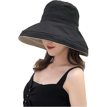Chapeau De Pêche Pliable Imprimé Marguerites + Manches De Protection Solaire - Lot Pour Activités Extérieures