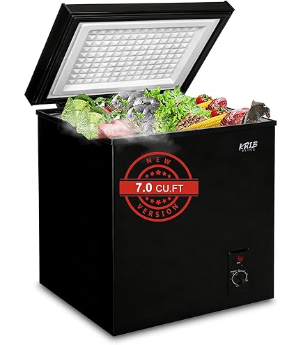 Amazon.com: 7.0 Cu.Ft Compact Chest Freezer with Removable Basket