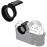 JJC Soft Rubber Eyecup Eyepiece for Fuji Fujifilm X-T50 XT50 Mirrorless Camera, X-T50 XT50 Eye Cup Viewfinder Cover, Not Affect The Use of LCD Screen, Comfortable Eyeglass Wearers