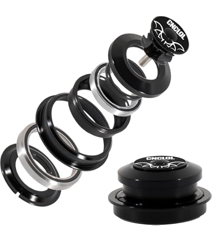 Amazon.com : Juscycling 44/55mm Bike Headset, ZS44 / ZS55 (Zero