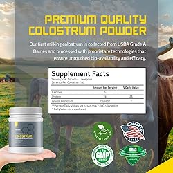 TBR Labs Colostrum Powder, Grass Fed, Gut