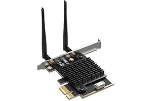 NICGIGA WiFi 7 PCIe Wireless Card Intel BE200 NGW, Bluetooth 5.4, 5800Mbps Support Windows 10/11 (64bit), Ideal for WiFi7/WiF