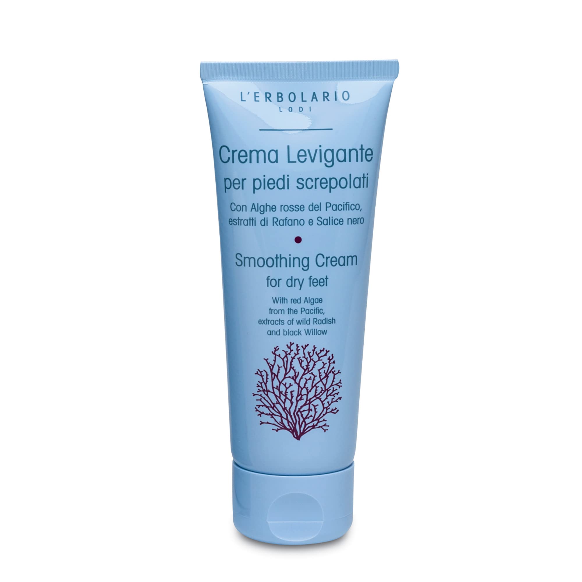 L'Erbolario Feet and Legs Smoothing Cream for Dry Feet 75 ml