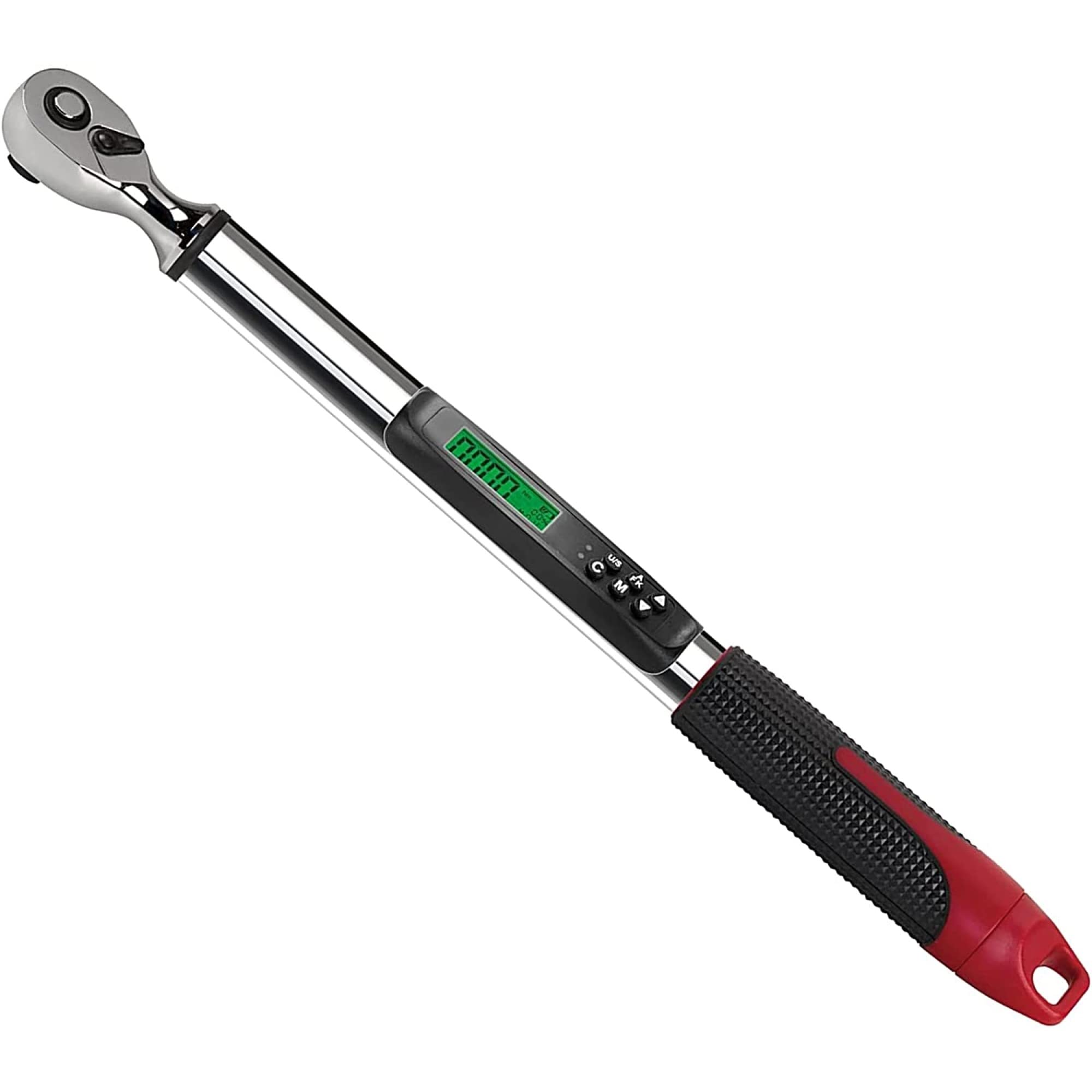 ACDelco ARM317-4A 1/2" Angle Digital Torque Wrench (6.8-135 Nm) with Buzzer, Vibration, Flash Notification, Steel Protective Case & ISO 6789 Standard Certificate of Calibration