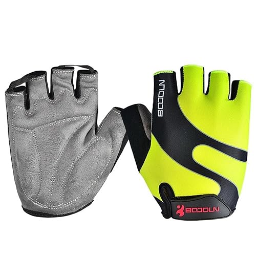 Guantes de bicicleta para montar en bicicleta de medio dedo B-001 