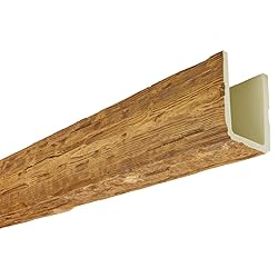 Ekena Millwork 9 1/2"W x 11 1/2"H x 96"L 3-Sided