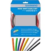 SHIMANO Optislick Derailleur Cable and Housing Set Blue, One Size | Gain smoother shifts.