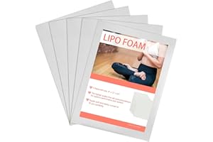 WENSSKKU 5 Pack Lipo Foam Pads Post Surgery Tummy Tuck for Lipo Recovery,Liposuction Surgery Foam Sheet for Recovery 8" X 11"