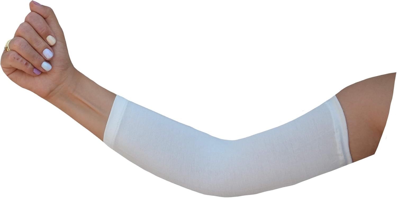 Modest Sleevies Sleeve Extensions Medium Off White Amazon.co.uk Clothing