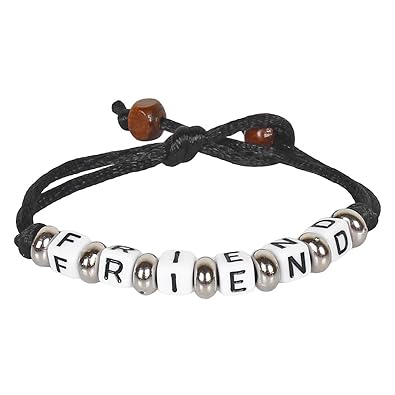 Buy Anishop White Fabric Beads Unisex 