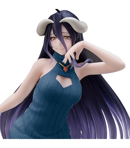Amazon.com: Overlord BiCute Bunnies Figure Albedo Black Costume