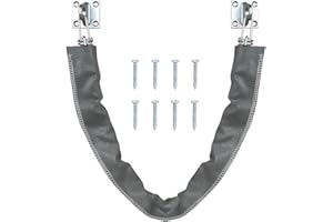 NUK3Y PRODUCTS K3 "Nuk3y Heavy Duty Storm Crash Chain with Solid Brass Bracket (Stainless Steel, 20-1/2"")"