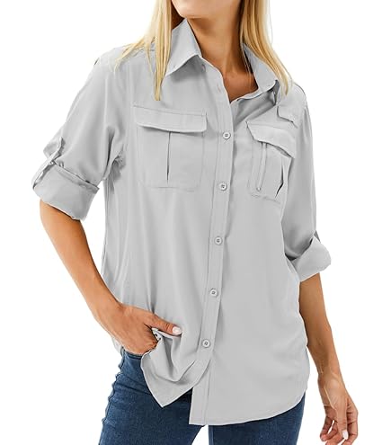 Chemise Anti-uv Manches Longues Chemise Columbia PFG Homme - Taille XL, Vert, Manches Longues - Occasion En Bon état Chemise Pêche Omni-shade