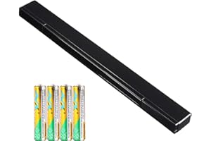 Replacement Wii Wire-less Sensor Bar, Motion Sensor Signal Receiver for Nintendo Wii and Wii U Console with Stable Stand and 