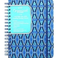 Posh: Organized Living 17-Month 2019-2020 Monthly/Weekly Planner Calendar: Blue Lagoon