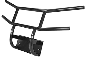 ALMULOO Brush Guard Compatible with Yamaha G29 Cart All Years Black Steel Powder Coated Black